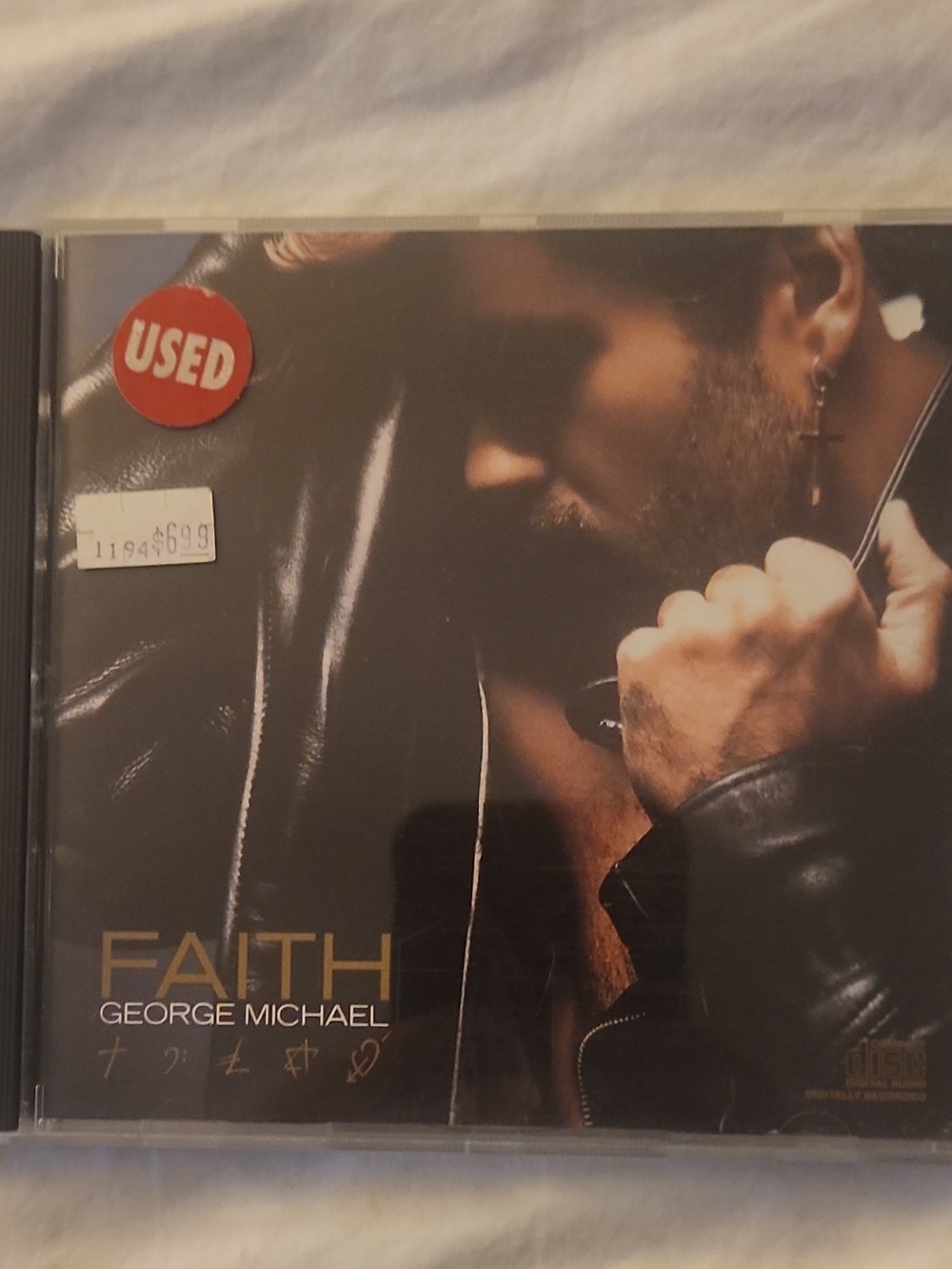 Columbia George Michael FAITH CD — Black, Gold